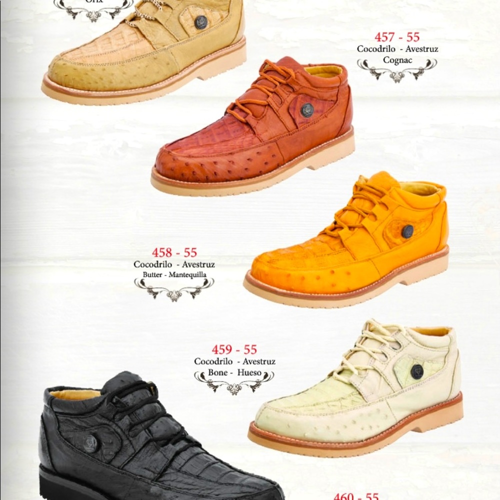 Leather shoes for men.